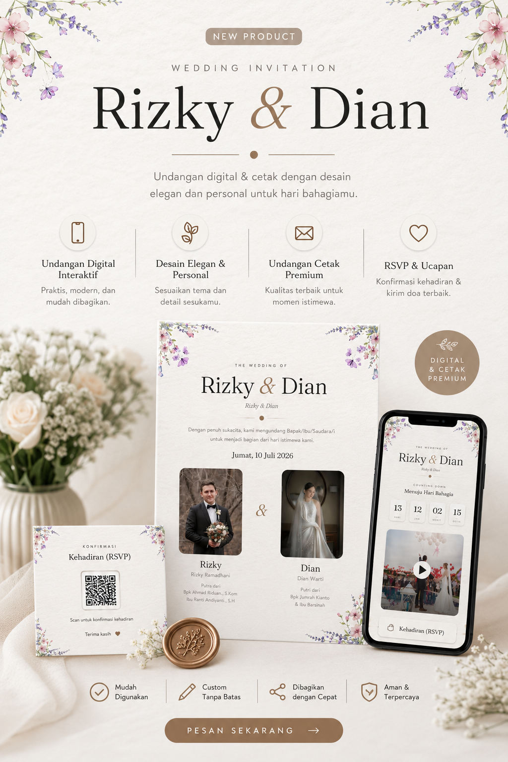 Preview template Modern Clean